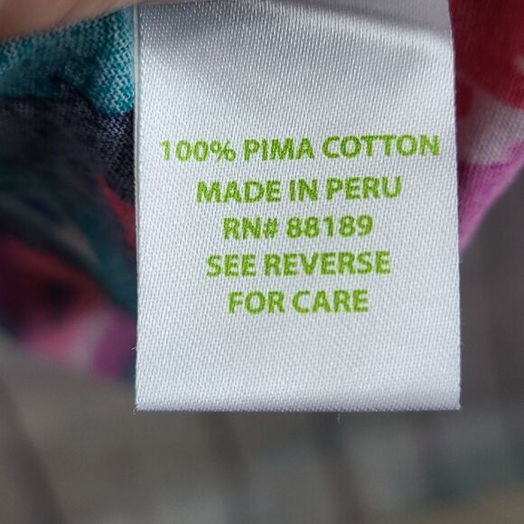 Lilly Pulitzer Hearts Flutter Gretchen Colorful Chevron Pima Cotton Shift Dress - Picture 6 of 9